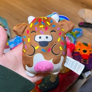 Cows vs Aliens CVA “Fudgie” the Cow 4” Stuffed Bean Plush